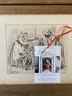 Gustave Dore, Antique Print, Fairytales Told, Audiobook, Sheet Music